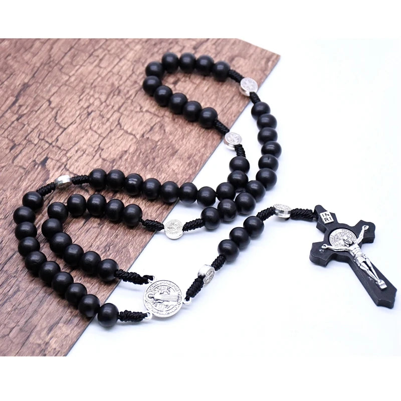 Wooden Beaded Rosary